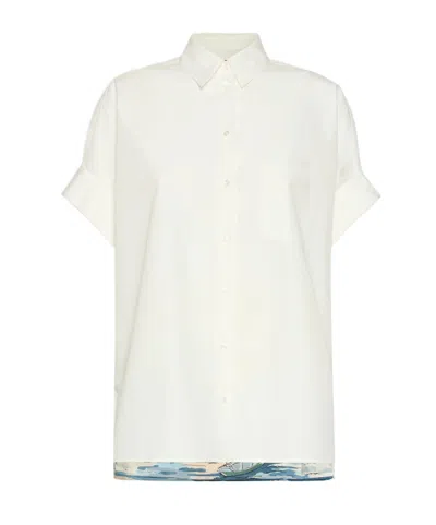 Weekend Max Mara Short-sleeved T-shirt In White