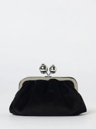 Weekend Max Mara Shoulder Bag Woman  In Black