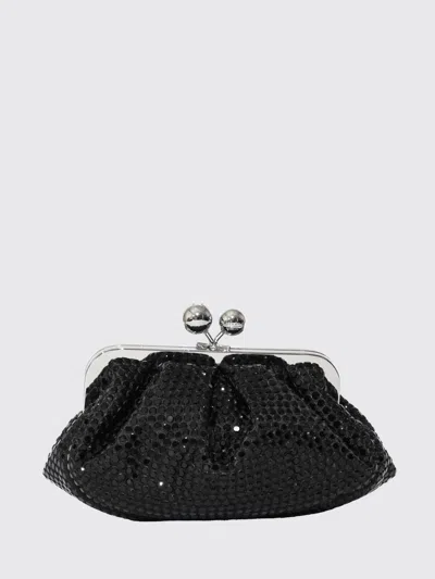 Weekend Max Mara Shoulder Bag Woman  In Black