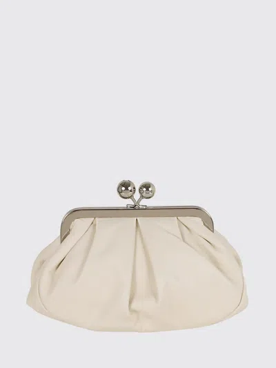 Weekend Max Mara Shoulder Bag Woman In White