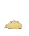 Weekend Max Mara Pasticcino Bag Medium "cubico" In Nappa In Yellow