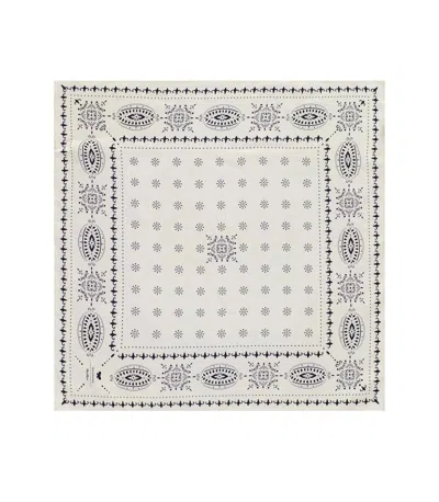 Weekend Max Mara Siam Blue Foulard Scarf