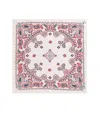 Weekend Max Mara Siam Multicolor Foulard Scarf In Pink