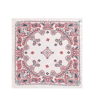 Weekend Max Mara Siam Multicolor Foulard Scarf In Pink