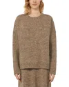 Weekend Max Mara Sibari Wool Sweater In Brown