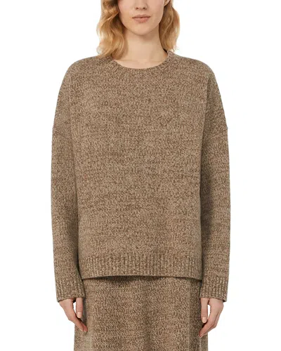 Weekend Max Mara Sibari Wool Sweater In Brown