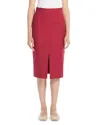 Weekend Max Mara Signature Orbita Skirt In Cherry