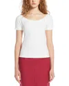 Weekend Max Mara Signature Virtus Top In Ivory