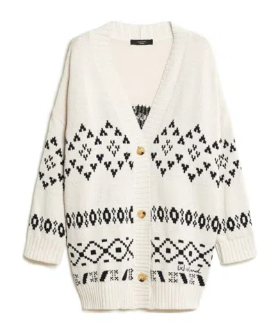 WEEKEND MAX MARA WEEKEND MAX MARA ACACIA OVERSIZED KNITTED CARDIGAN