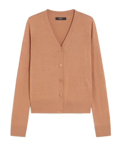 Weekend Max Mara Silk And Linen Yarn Twin Set