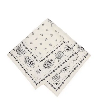 WEEKEND MAX MARA SILK BANDANA PRINT SQUARE SCARF