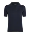 Weekend Max Mara Silk-cotton Open Polo Shirt
