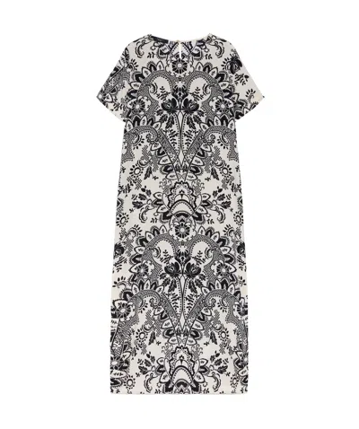 WEEKEND MAX MARA WEEKEND MAX MARA VELA ALLOVER PATTERNED MIDI DRESS