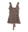 Weekend Max Mara Woman Top Chocolate Brown Size 8 Silk In Brown