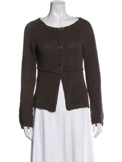 Pre-owned Weekend Max Mara Silk Jacket In Brown