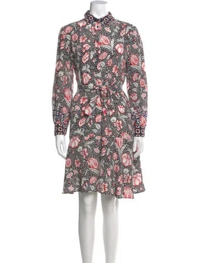 Pre-owned Weekend Max Mara Silk Mini Dress In Black