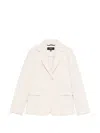 Weekend Max Mara Silk Nylon Blend In White