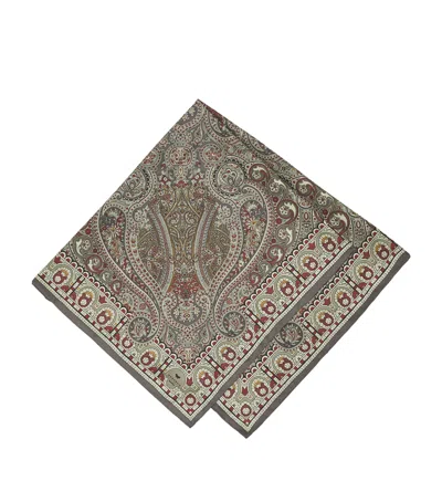 Weekend Max Mara Silk Printed Square Scarf In Multi