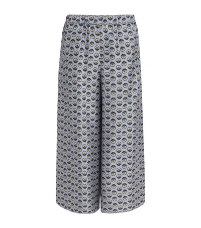 Weekend Max Mara Silk Printed Trousers