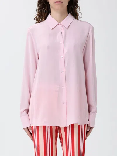 Weekend Max Mara Silk Shirt In Pink