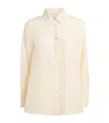 Weekend Max Mara Silk Shirt In White