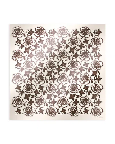 Weekend Max Mara Silk Square Scarf In Black