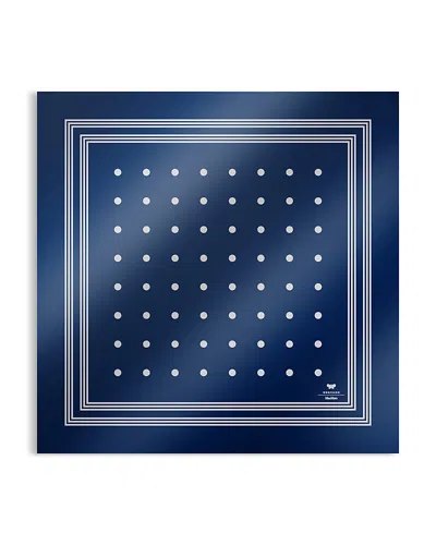 Weekend Max Mara Silk Square Scarf In Blue