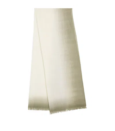 Weekend Max Mara Silk Stole In Green