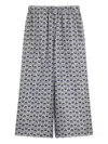Weekend Max Mara Tortona Long Trouser Light Blue In Gray