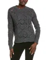 Weekend Max Mara Simpaty Wool-blend Sweater In Gray