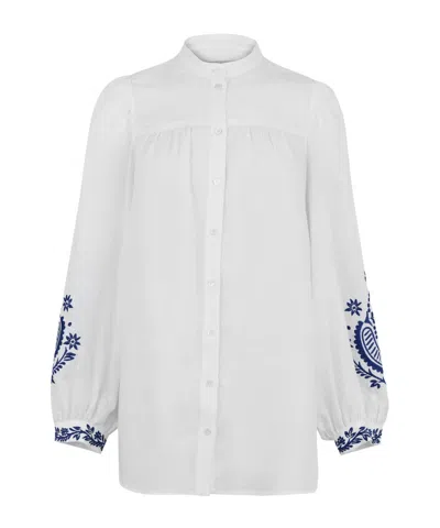 Weekend Max Mara Simple Long-sleeve Shirt In White