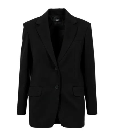 Weekend Max Mara Single-breasted Blazer In Black