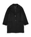 Weekend Max Mara Single-breasted Coat In Black