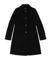 Weekend Max Mara Single-breasted Coat In Black