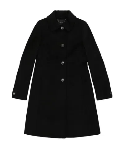 Weekend Max Mara Single-breasted Coat In Black