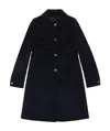 Weekend Max Mara Single-breasted Coat In Black