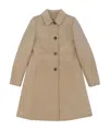 Weekend Max Mara Single-breasted Coat In Nude