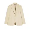 Weekend Max Mara Single Breasted Jacket Sand