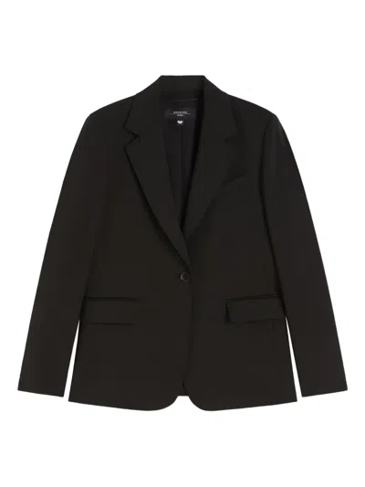 WEEKEND MAX MARA SINGLE-BREASTED NOTCHED-LAPEL BLAZER