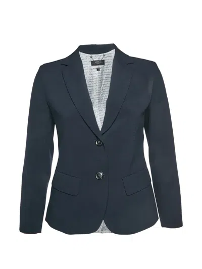 Pre-owned Weekend Max Mara Single-breasted Blazer In Blue
