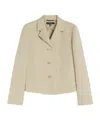 Weekend Max Mara Single-breasted Jacket In Neutral