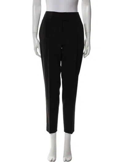 Pre-owned Weekend Max Mara Skinny Leg Pants In Black