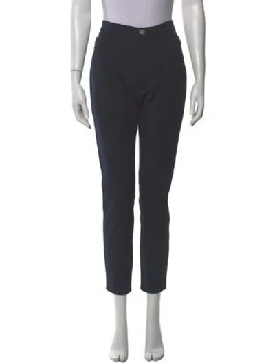 Pre-owned Weekend Max Mara Skinny Leg Pants In Gray