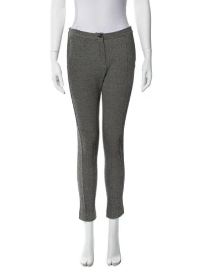 Pre-owned Weekend Max Mara Skinny Leg Pants In White