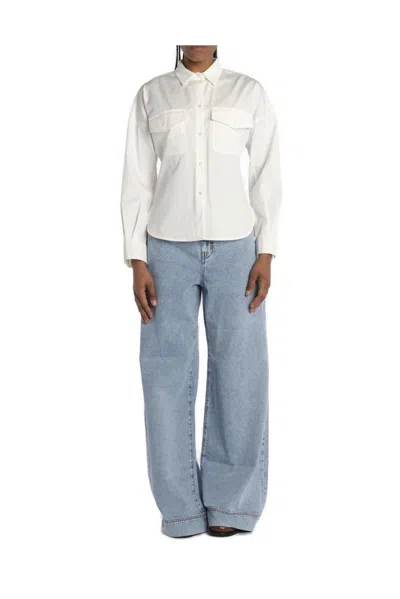 Weekend Max Mara Skipper Button-up Shirt In White