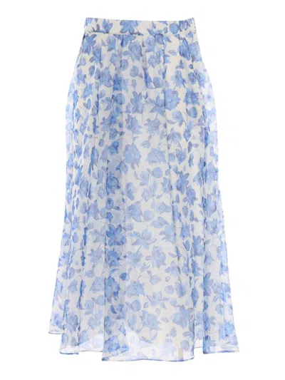 Weekend Max Mara Marca Skirt In Blue