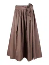 Weekend Max Mara Skirt In Brown