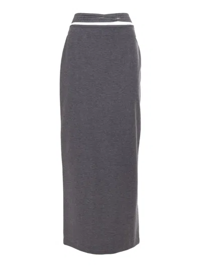 Weekend Max Mara Skirt In Gray