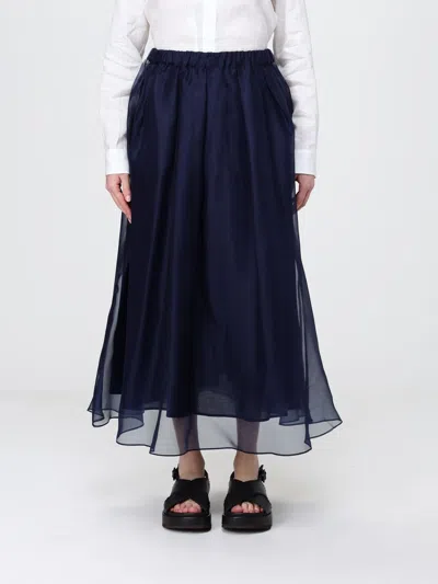 Weekend Max Mara Skirt Woman  In Blue
