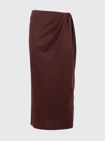Weekend Max Mara Skirt Woman  In Brown